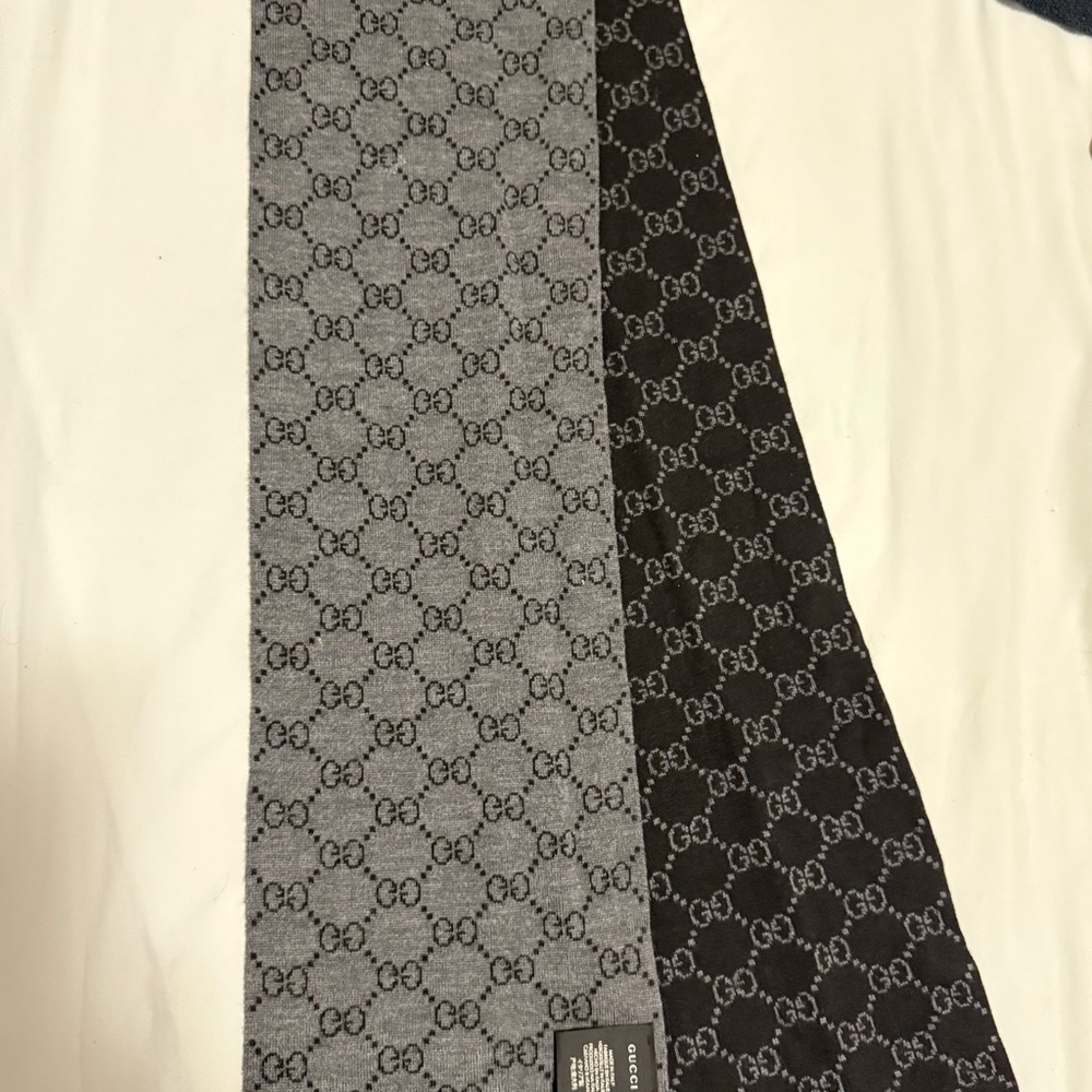 Gucci Grey Scarf